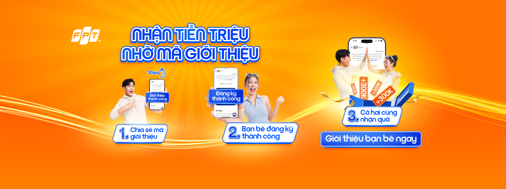 Nhận Tiền Triệu Nhờ Mã Giới Thiệu